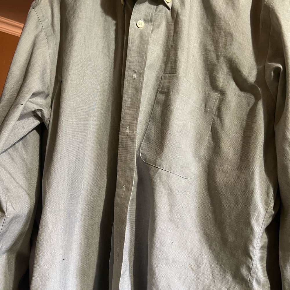 Kirkland Signature Men's Light Gray Shirt Jacket